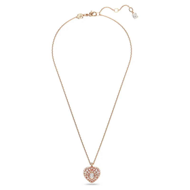 SWAROVSKI Halskette Damen IDYLLIA Heart Weiß/Roségold 5680402