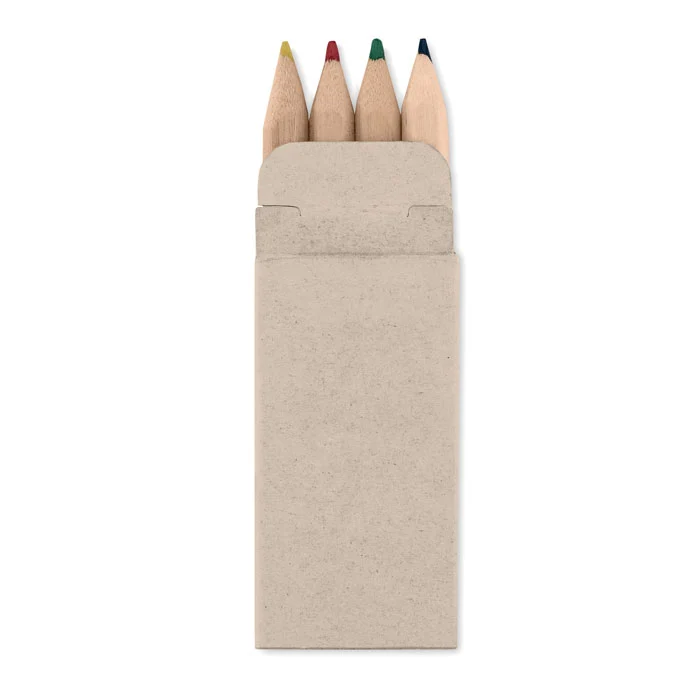 4 Mini-Buntstifte