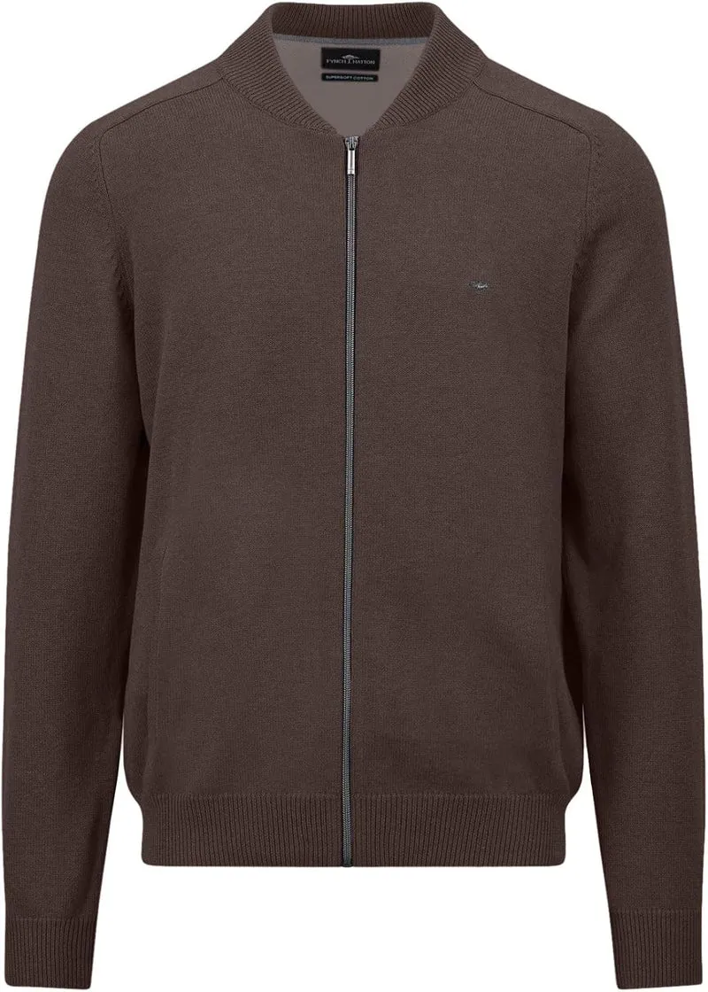 FYNCH-HATTON Cardigan Braun