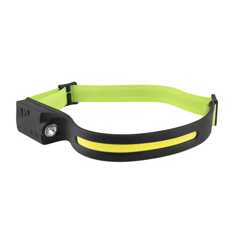 Metmaxx LED Kopflampe MegaBeam 'HeadlightSwipe' in Schwarz – Ultimative Helligkeit