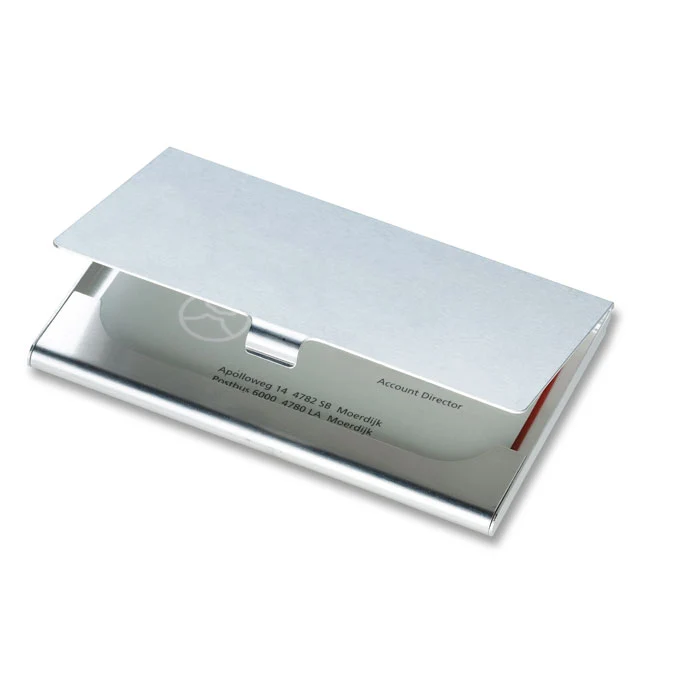 Visitenkartenetui aus Aluminium