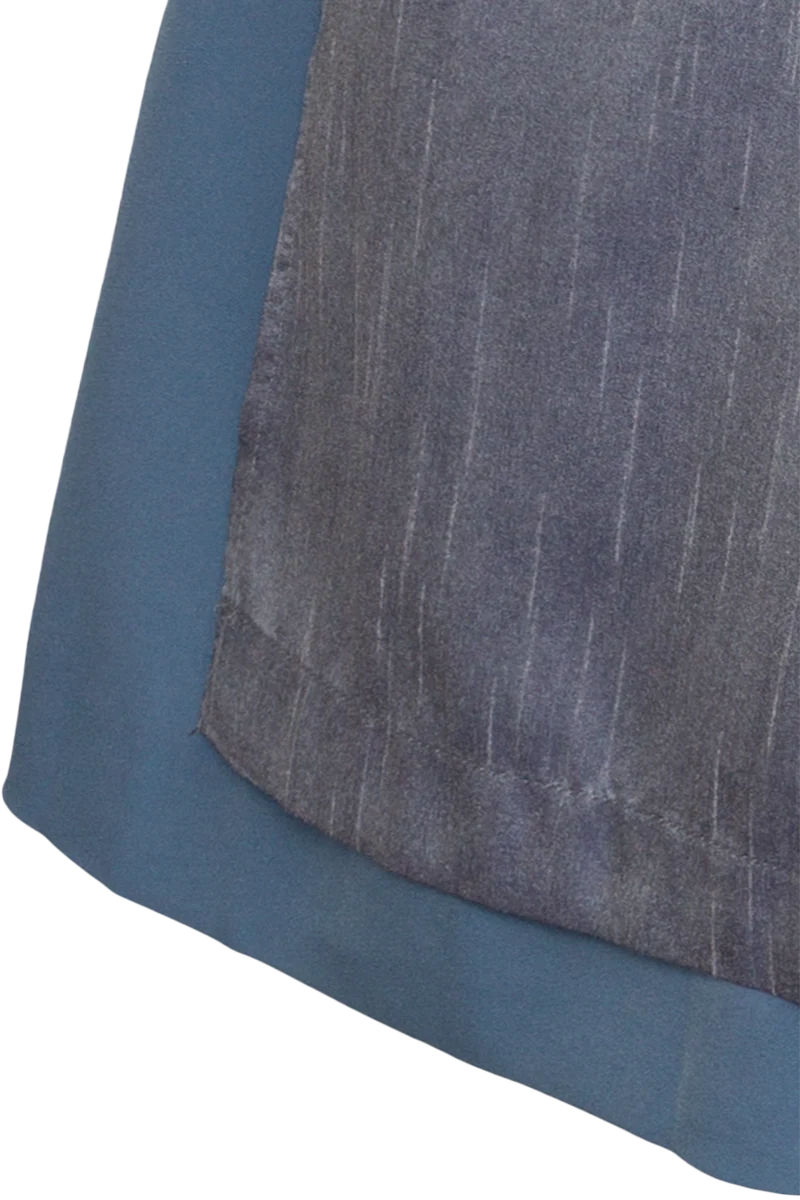 Mittellanges Samtdirndl 70cm mit Stretch