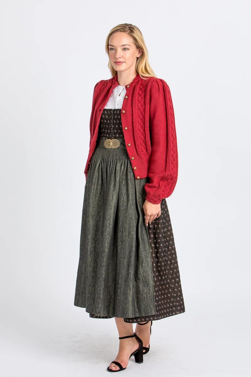 Gottseidank Strickjanker Lea rot