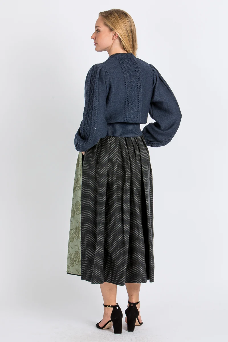 Gottseidank Strickjanker Lea blau