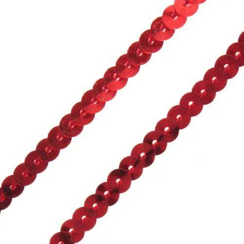 Paillettenband Rot – Pailletten-Band PAILL-6