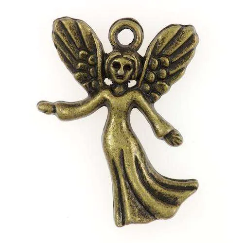 Engelanhänger Goldfarben – Metallanhänger AN-83