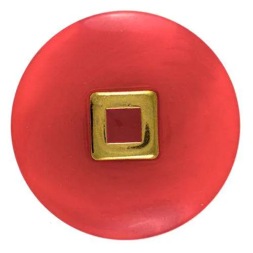 Ösenknopf Rot – Kunststoffknopf KRO-99