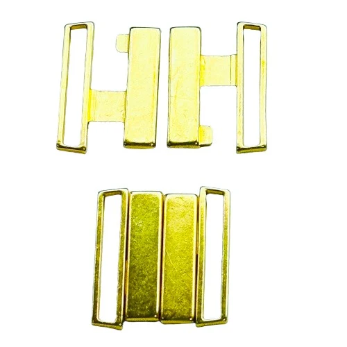 Einhänge Schnalle für Gummi Gürtel MPS-6-Gold