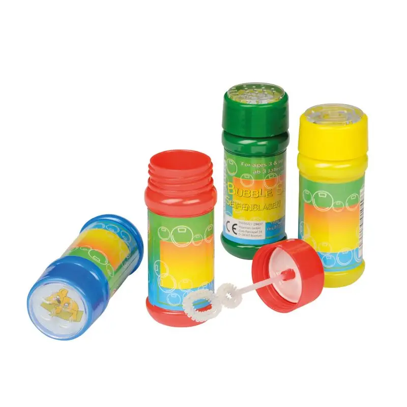 AIR BUBBLE Seifenblasen - 4 Farben sortiert, Preis pro Stück - Buntes Set für endlosen Spaß und Freude