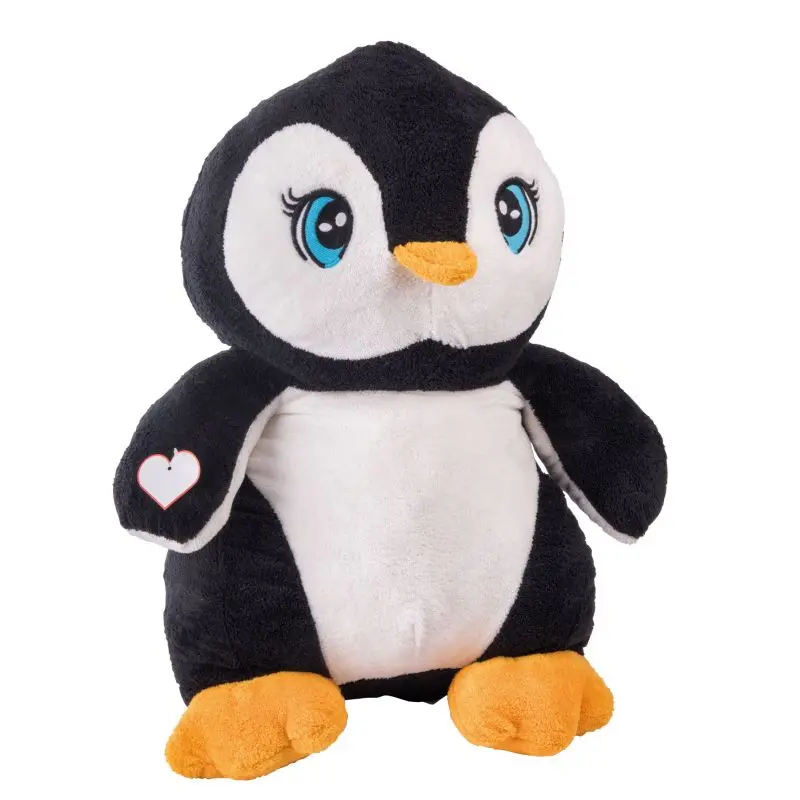 Jumbo Kuschel-Pinguin SKIPPER - in lebhaften Farben - Ein fröhlicher Gefährte für große Umarmungen