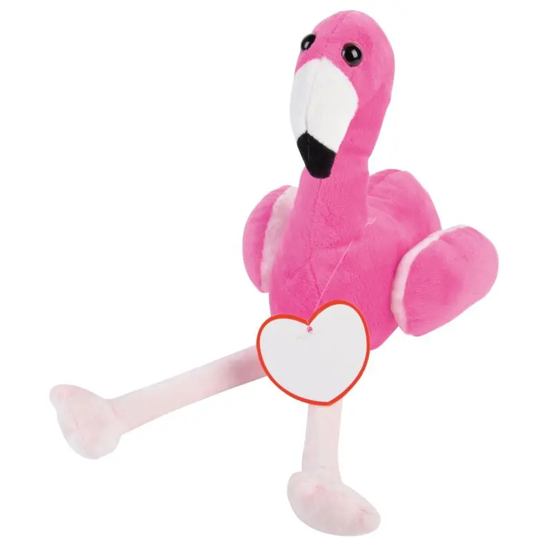 Farbenfroher Kuschel-Flamingo LUISA - in lebhaften Nuancen - Ein exotischer Freund für magische Kuschelstunden