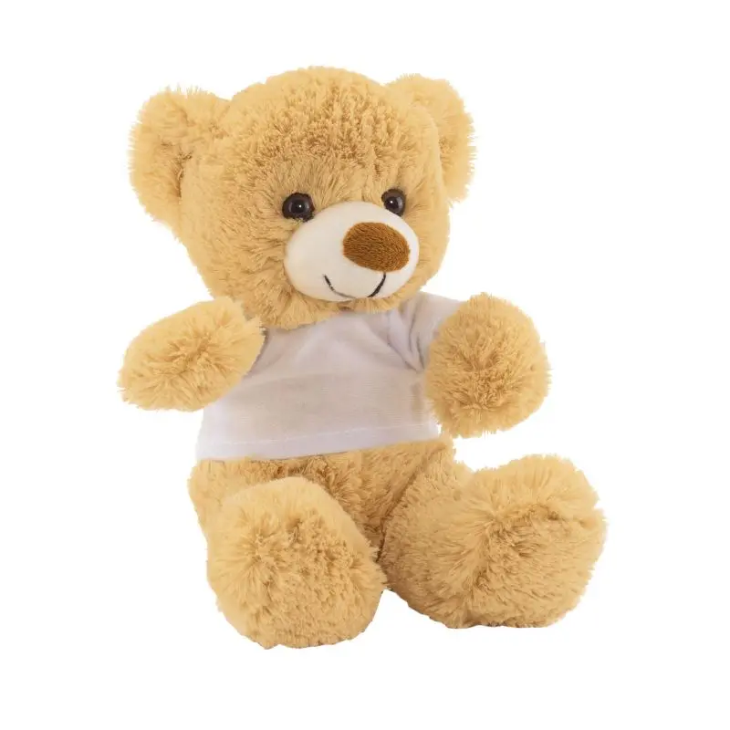 Kuscheliger Teddy ALEXANDER mit separat verpacktem weißem Shirt - in erdigen Brauntönen - Ein herziger Freund zum Liebhaben
