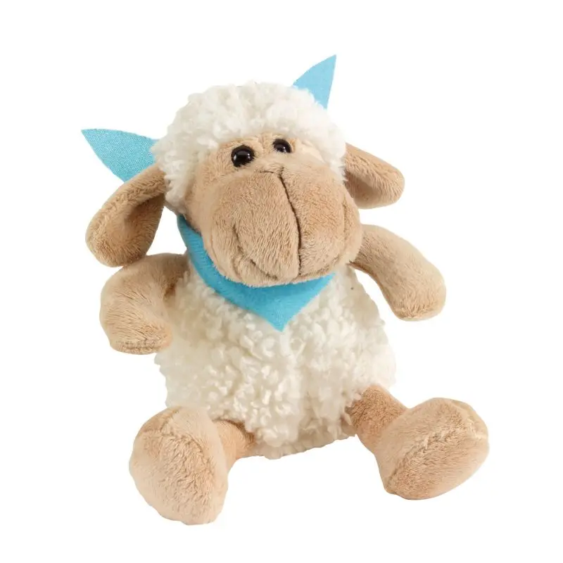 Weiches Kuscheltier ROSI - in Beige & Weiß - Perfekter Begleiter für Groß und Klein