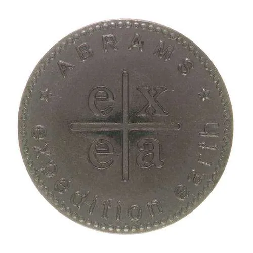 Druckknopf Wappen Altsilber – Metallknopf NK-91