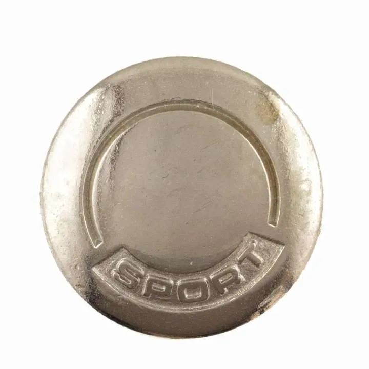 Druckknopf Sport Silberfarben – Metallknopf NK-53