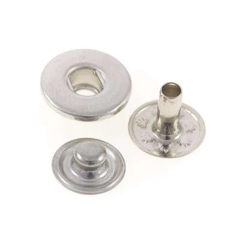 Druckknopf Silber – Metallknopf NK-38
