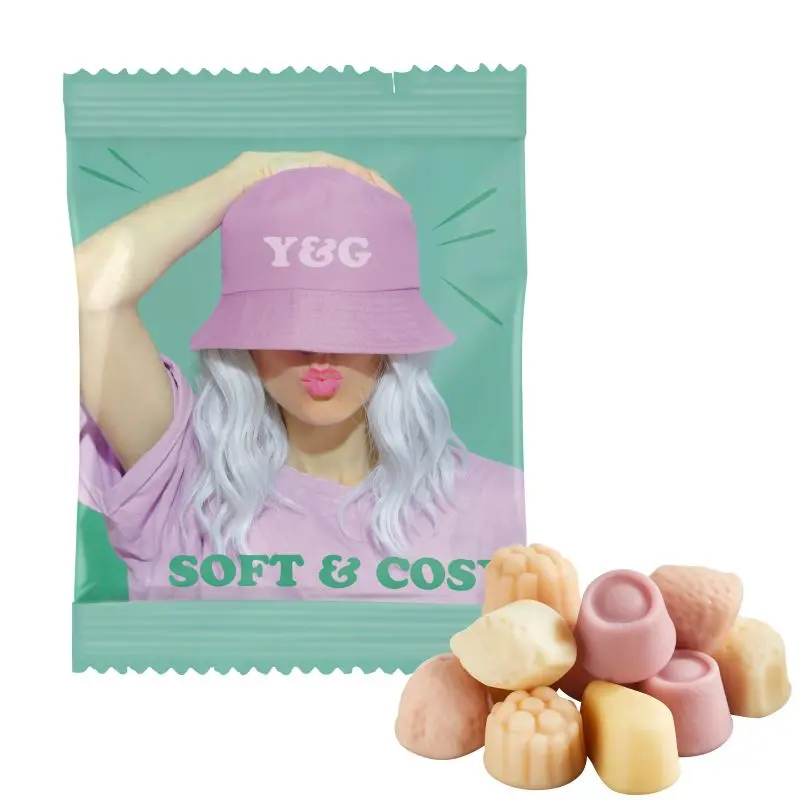 Katjes Joghurt-Gummis mit individuellem Logo-Druck, ideal für Events