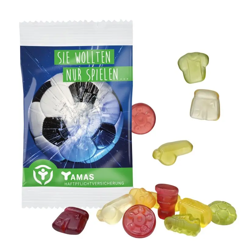 Öko-Fruchtgummi 15g – Süßer Genuss im umweltfreundlichen Tütchen
